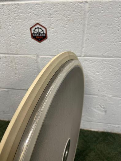 New - open box Stainless Steel 24” Mesh for Vibratory Screener, 40 microns, w/ 1” Center Hole