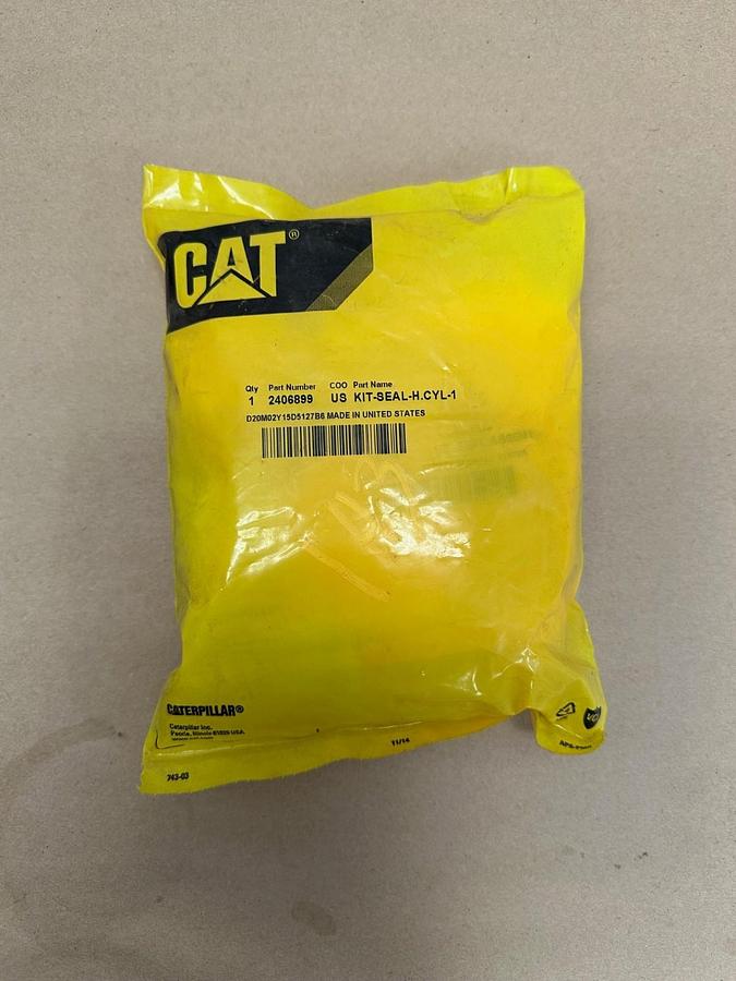 Used CAT 2406899 Hydraulic Cylinder Seal Kit *FACTORY SEALED NEW*