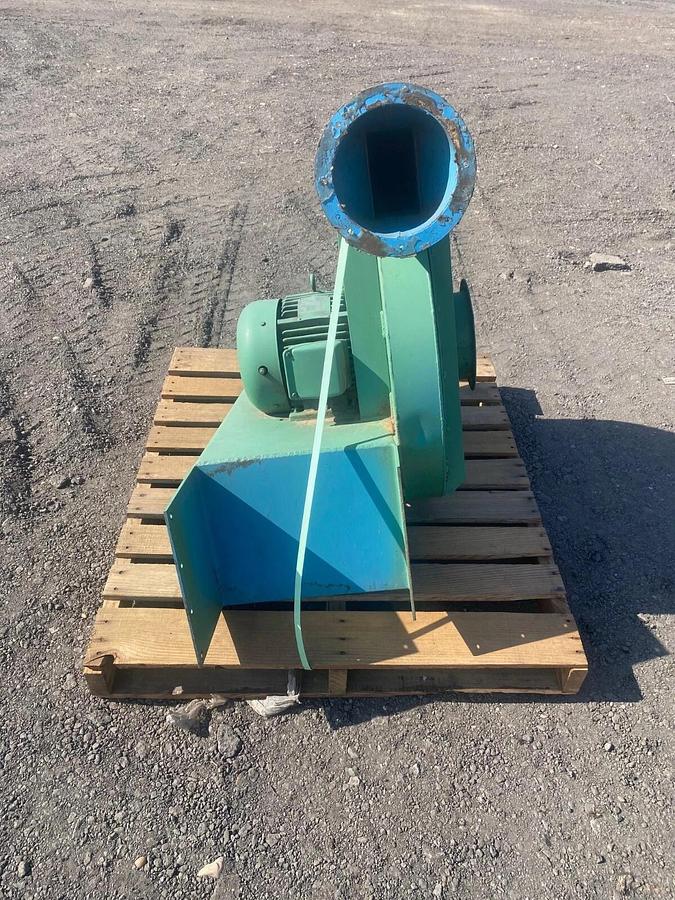 Used Carter Day 13746 Centrifugal Blower Fan, Westinghouse Elec Motor 7.5HP, 3500RPM