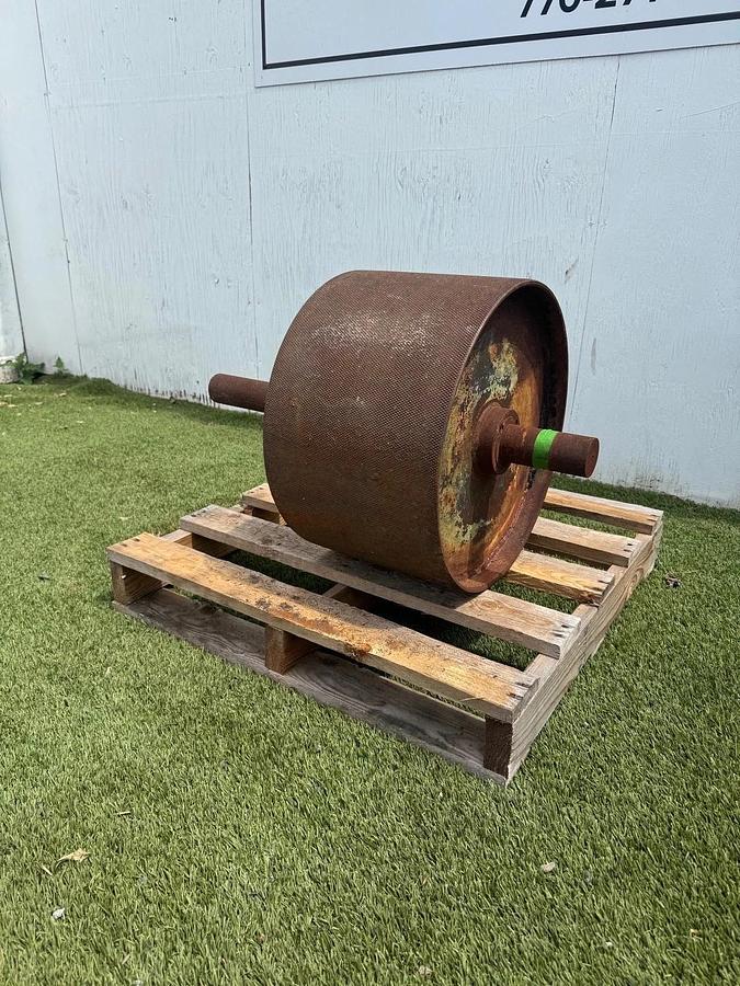 Used Industrial Conveyor Rollers 12.5”x20” Non-Magnetic Conveyor Drive Roller