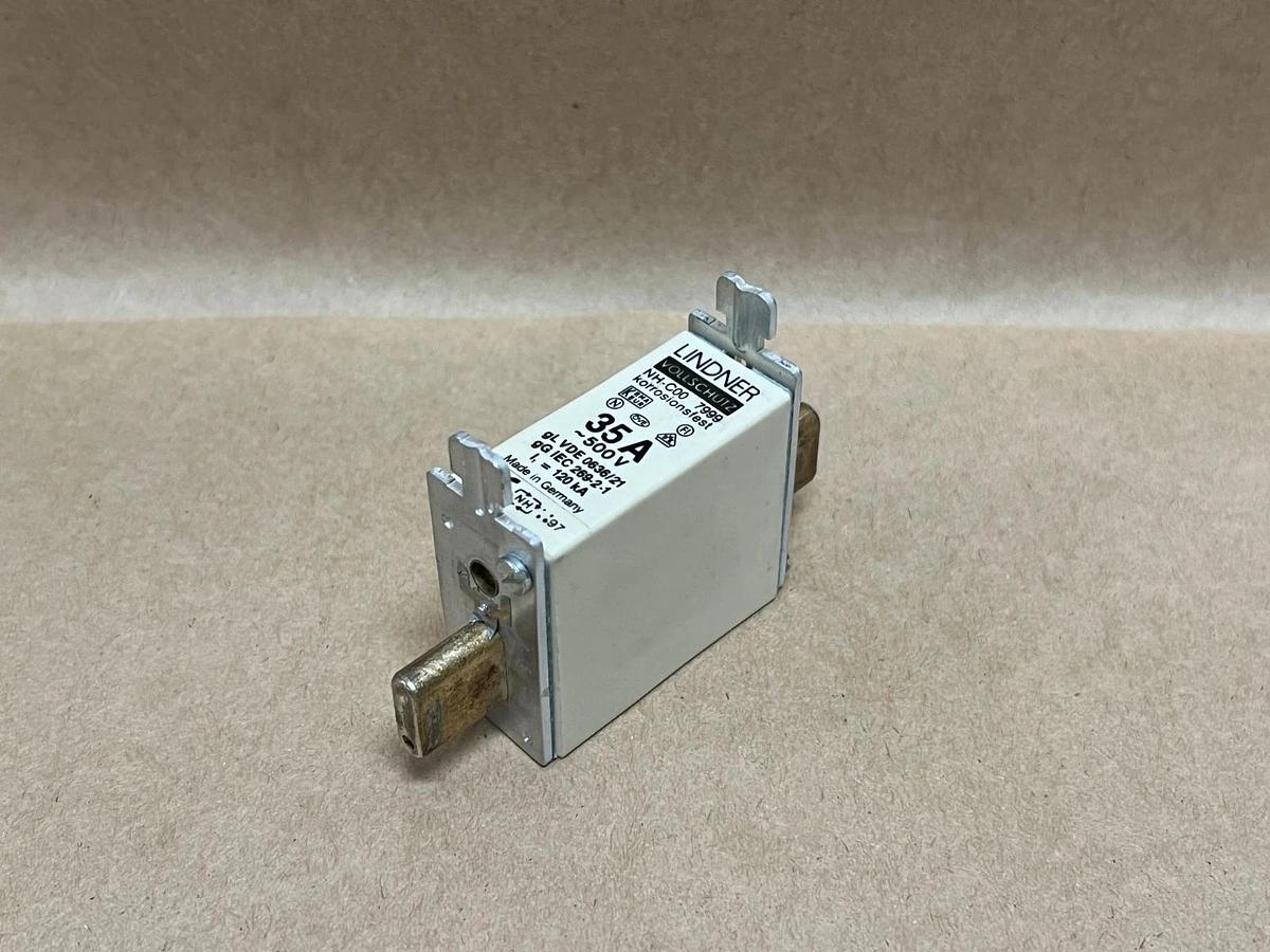 Used Lindner NH-C00 35A, 500V Fuse