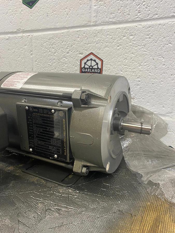 Used Baldor Reliance B85182494 Electric Motor 1/4hp, 1725RPM, 3 phase