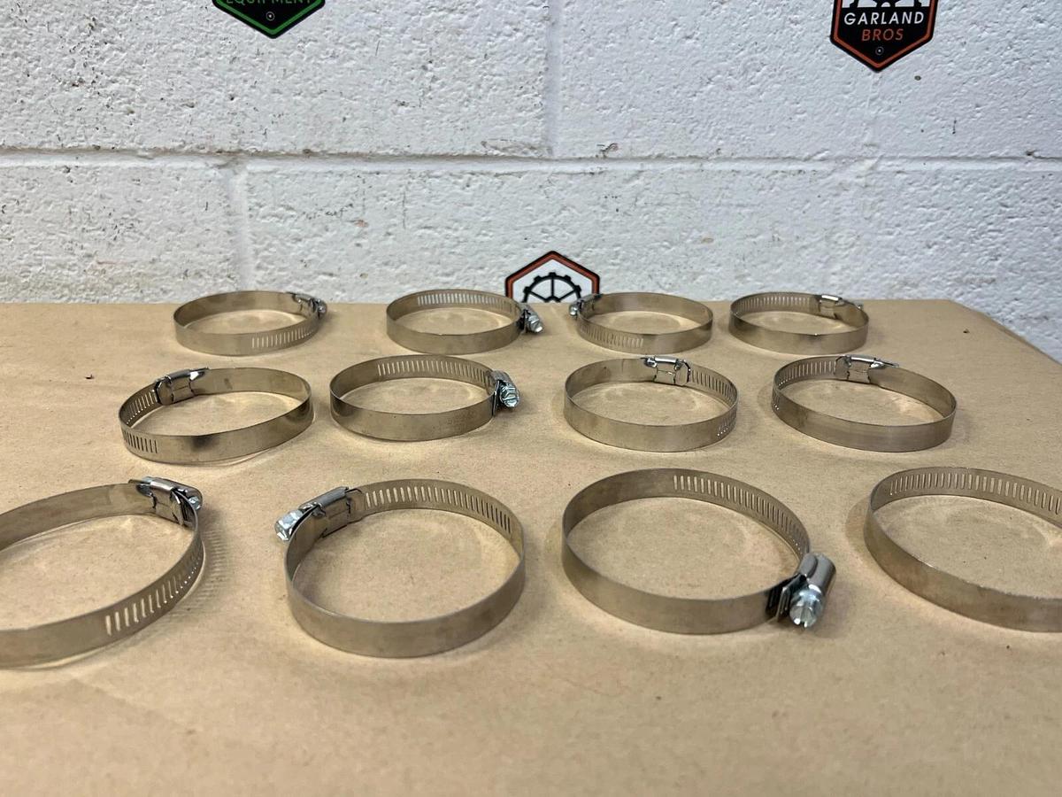 Used 3” Hose Clamps W60 - Lot of 12