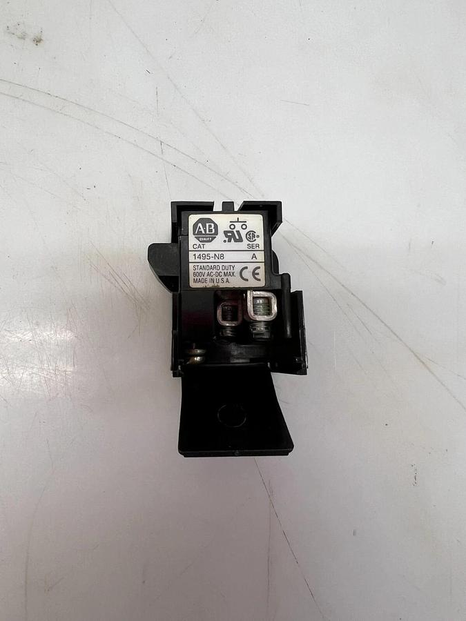 Used Allen Bradley 1495-N8 Auxiliary Contact