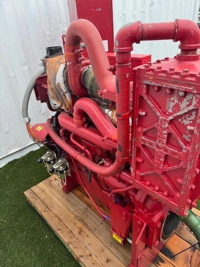 Used Clarke’s JW6HUF60 Stationary Fire Pump Engine Driver w/ Firetrol Controller