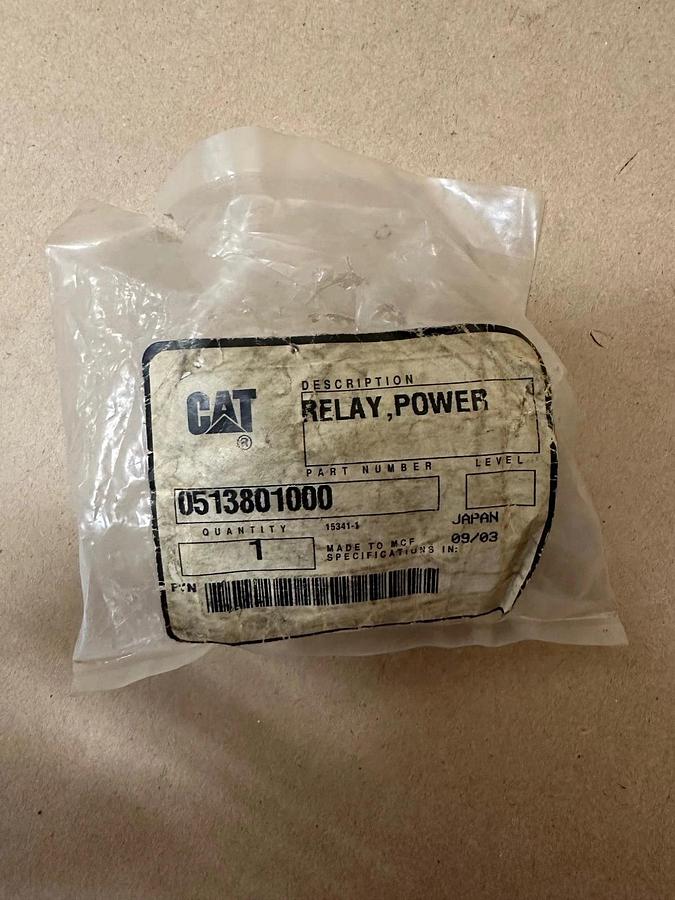 CAT 0513801000 Relay Power *NEW*