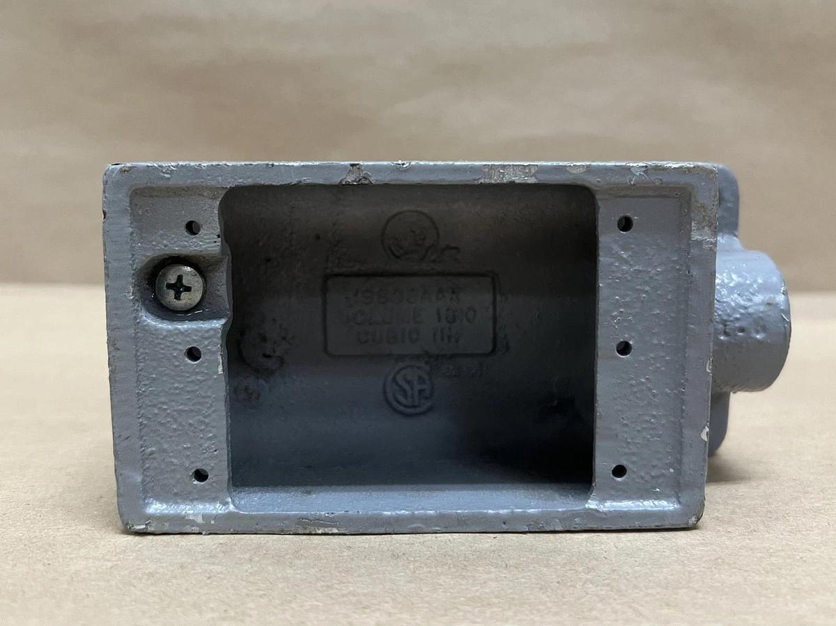 Used Killark FS-2M Weatherproof Electrical Box