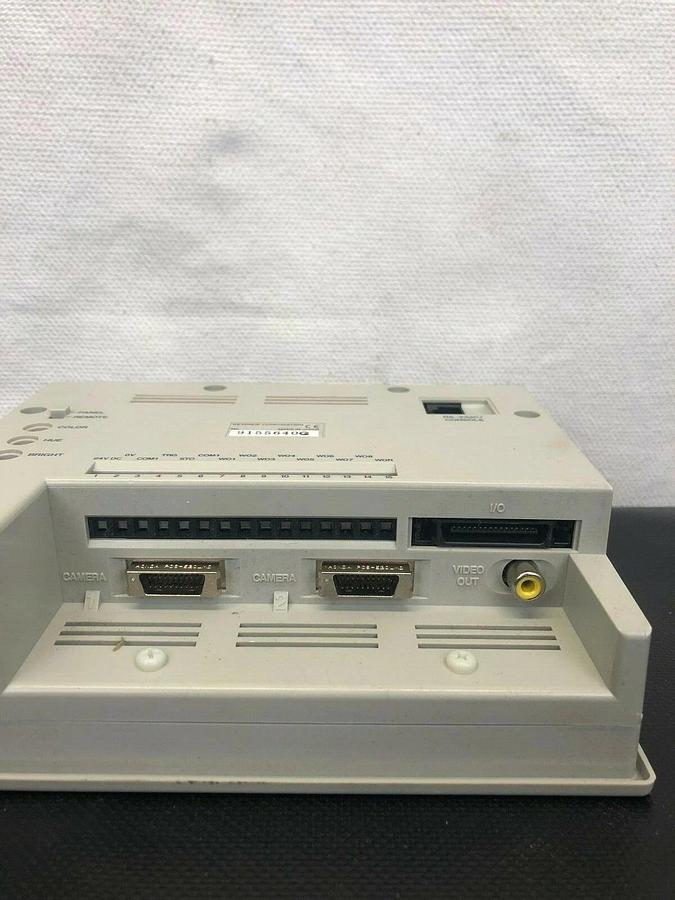 Used Keyence CV-551 Machine Vision System Camera Image Sensor Controller LCD Display