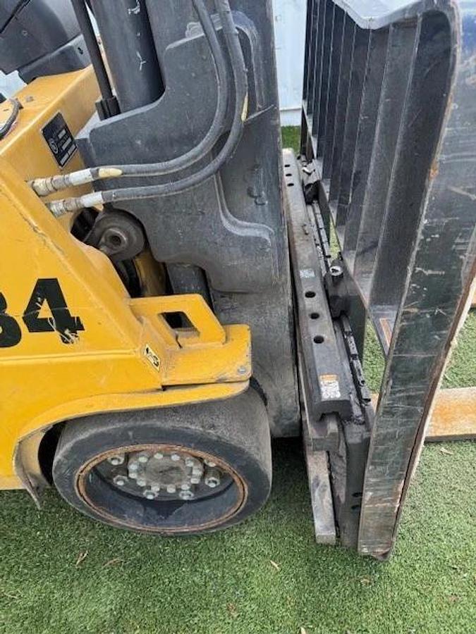 Used Caterpillar ForkLift GC45KSTR, 9100 lbs, Cushion Tire, LP Forktruck