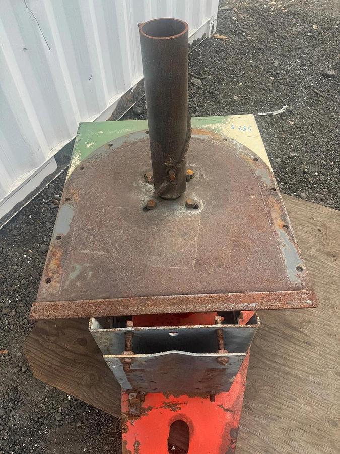 Used Falk 5207 J14 A Gear Drive 14.47 Ratio, w Pulley, Motor Mount, Endplate 30”x30"