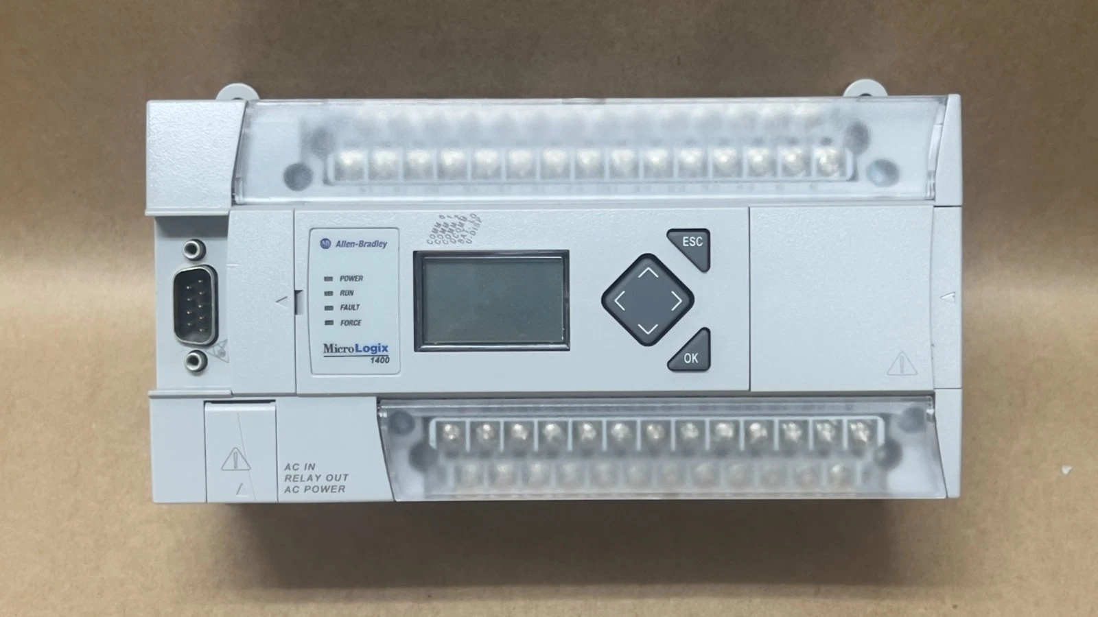 Used Allen Bradley 1766-L32AWA Ser C MicroLogix 1400 32 Point Controller