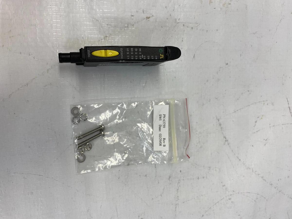 Banner D10BFPQ Fiber Optic Sensor 72614