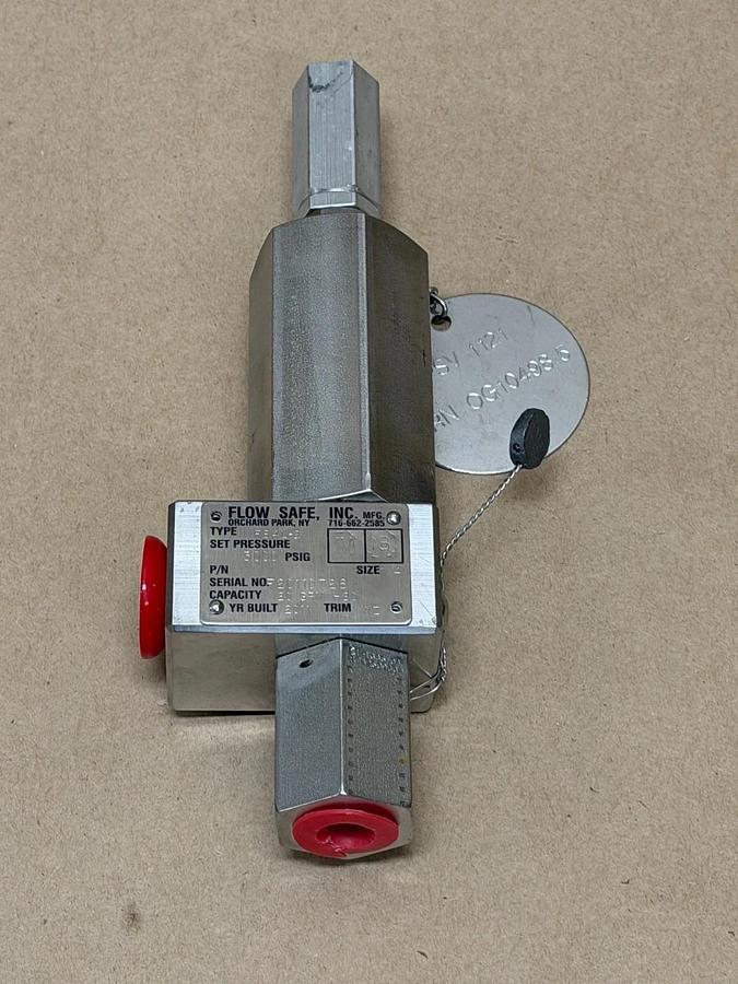 Used Flowsafe F84L-2 Micro Safety Relief Valve