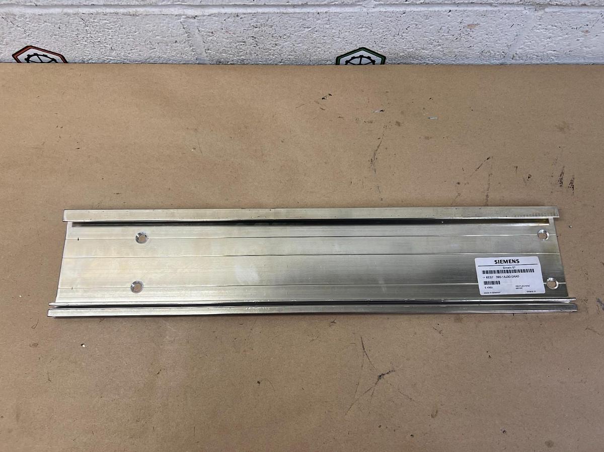 Used Siemens 6ES7 390-1AJ30-0AA0 Mounting Rail