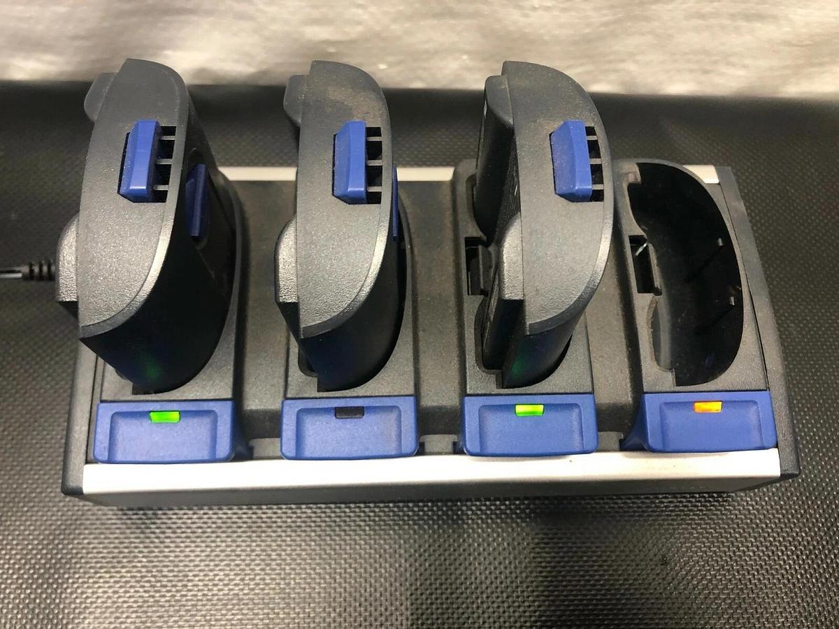 Used Intermec CK31 Handheld Computer Barcode Scanner w/ Charging Dock and 4 Batteries