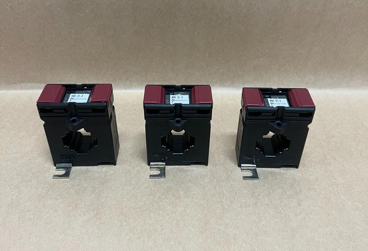 Used MBS ASK 31.3 50A Current Transformer - Lot of 3