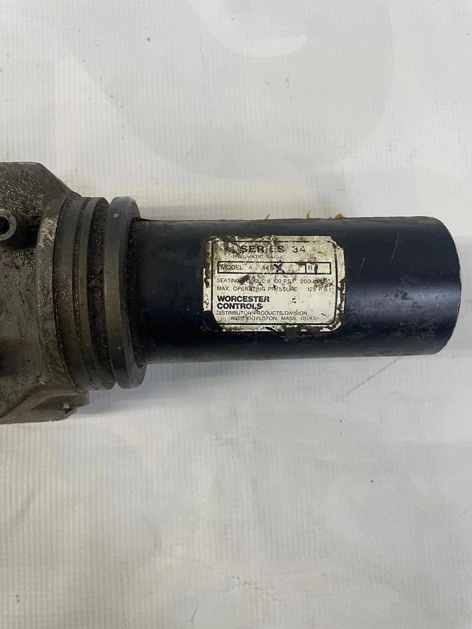 Used Worcester Model A 34S Pneumatic Valve Actuator Series 34