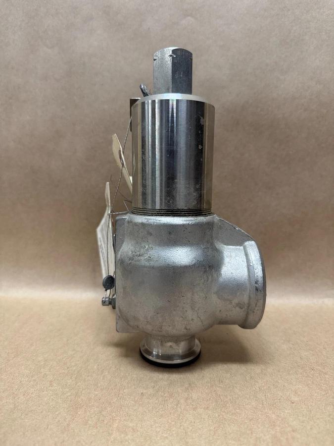 Used Kunkle Valve 917ZGGE01AJE 1-1/2” Stainless Release Valve, PVCN, 90 PSIG