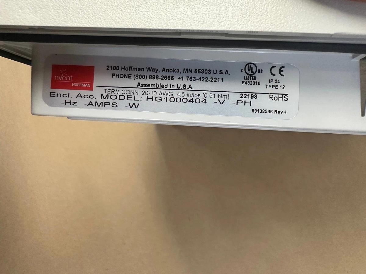 NVent Hoffman HG1000404-V-PH Exhaust Grill