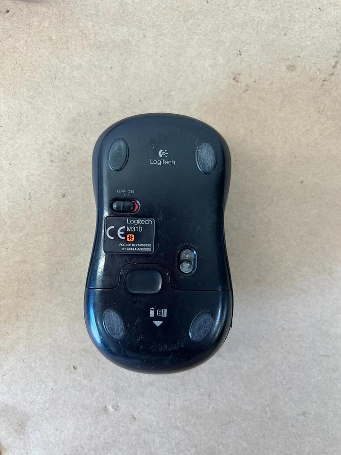 Used Logitech M310/M510 Wireless Mouse - Lot of 2