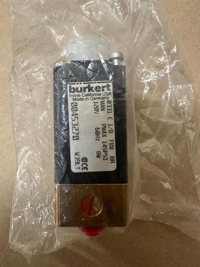 Used Burkert 00453270 General Purpose Valve *FACTORY SEALED*