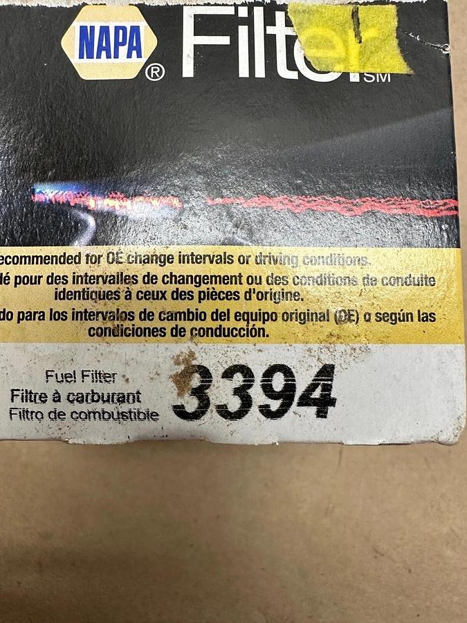 NAPA 3394 Gold Fuel Filter