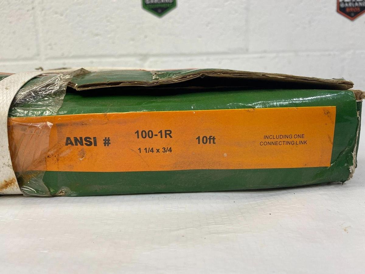 Used Tritan 100-1R Precision Roller 10 ft Chain Carbon Steel