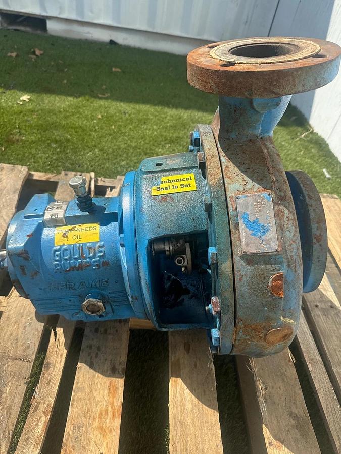 Used Goulds 3196 3x4-13 Centrifugal Pump MT2