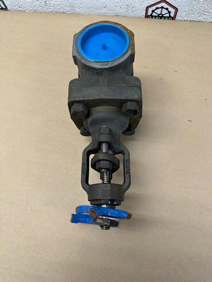 Used Velan W08-2054B-02TY-W410 Steel Socket Weld Globe Valve 2”