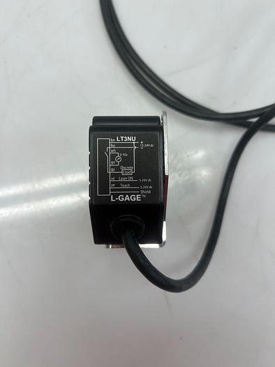Used Banner LT3NU L-Gage Laser Light Sensor