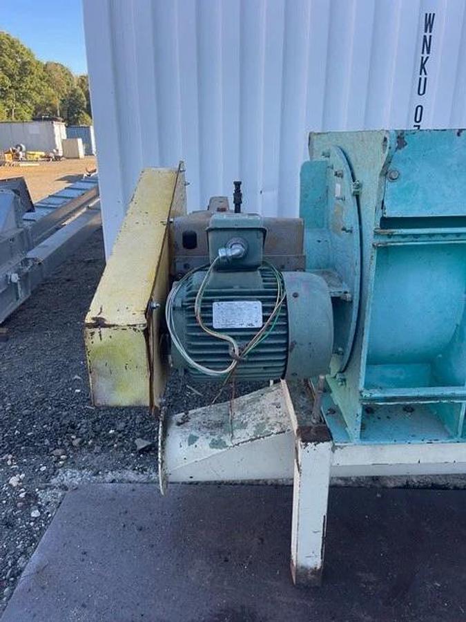 Used Clarke's FDR-ER30X40-90-655 Rotary Airlock Feeder, Toshiba 10HP Motor - TESTED