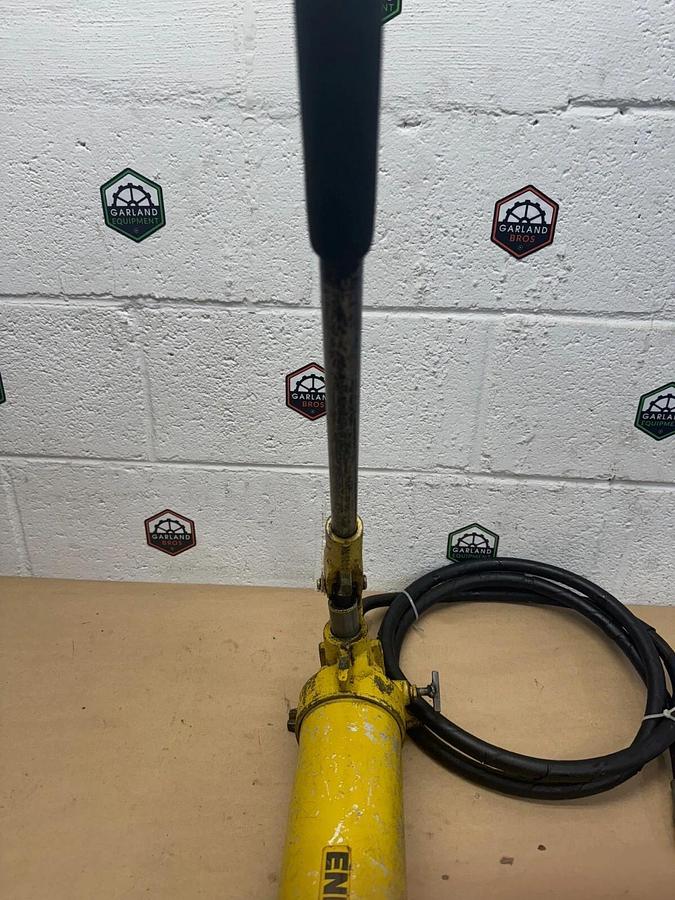 Used Enerpac P80 Hydraulic Hand Pump w/ Jack Fitting