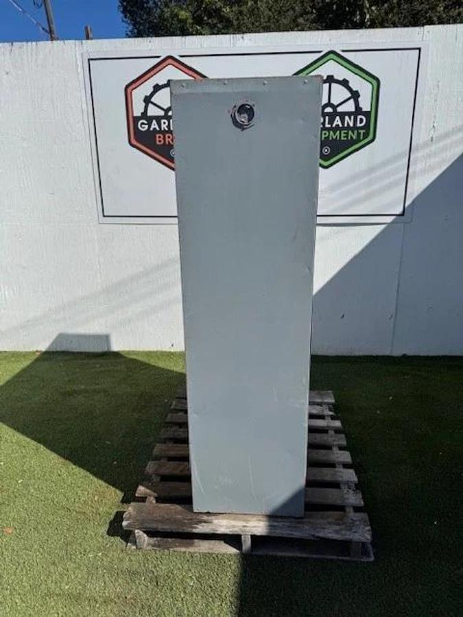 Used Containment Industrial Cabinet 2-Door, 4-Shelf Cabinet, W:40” D:16” H:62”