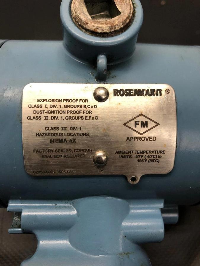 Used Rosemount 2088G2S22A1E5Q4Q8 Pressure Gauge Transmitter