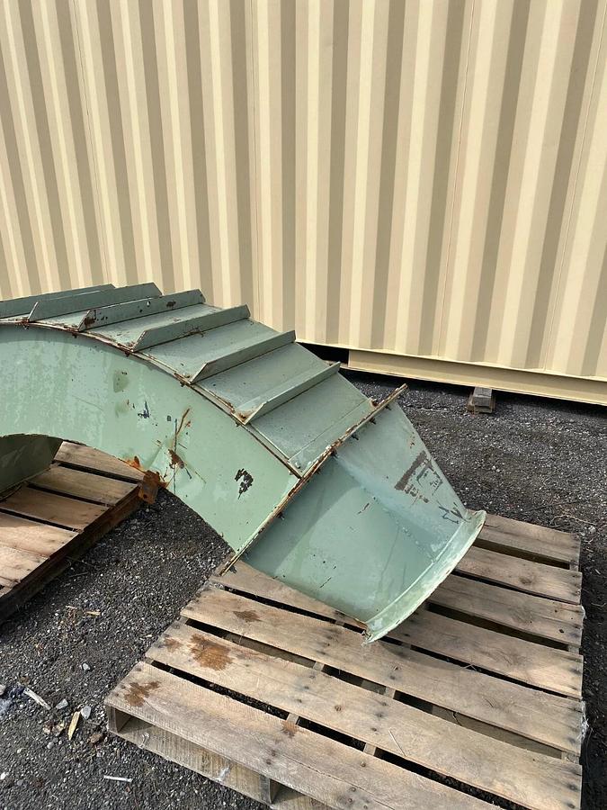 Used Koger Air 16x90 Replaceable Back Elbow, 16” Flange, 90° Elbow Angle