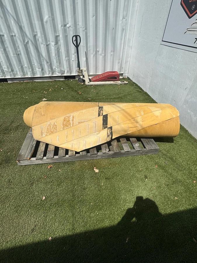 Used Atlanta Belting Co. W:80” L:82' SmoothTop Conveyor Belt