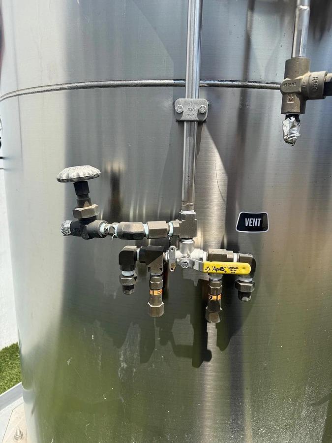 Used Perma-Cyl 2000L Nitrogen, Refrigerated Liquid Storage Tank