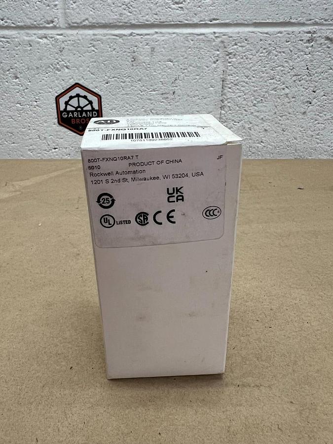 Used Allen Bradley 800T-FXNQ10RA7 30mm Push-Pull Device, Red