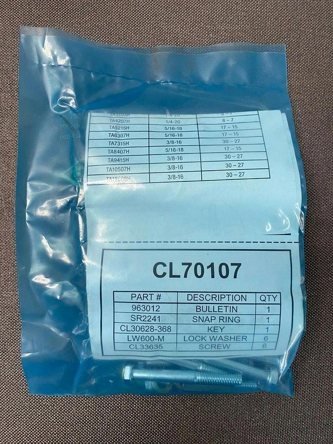 Used Stieber RSCI-20 Centrifugal Lifting Sprang w/ Rotating Inner Ring