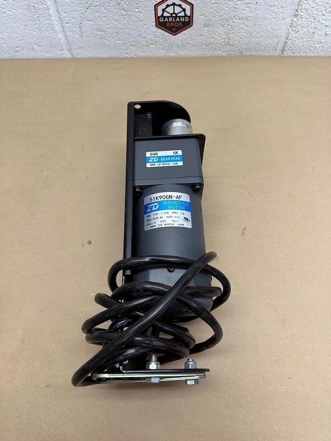 Used ZD 5IK90GN-AF Induction Motor w/ 5GN Gearhead