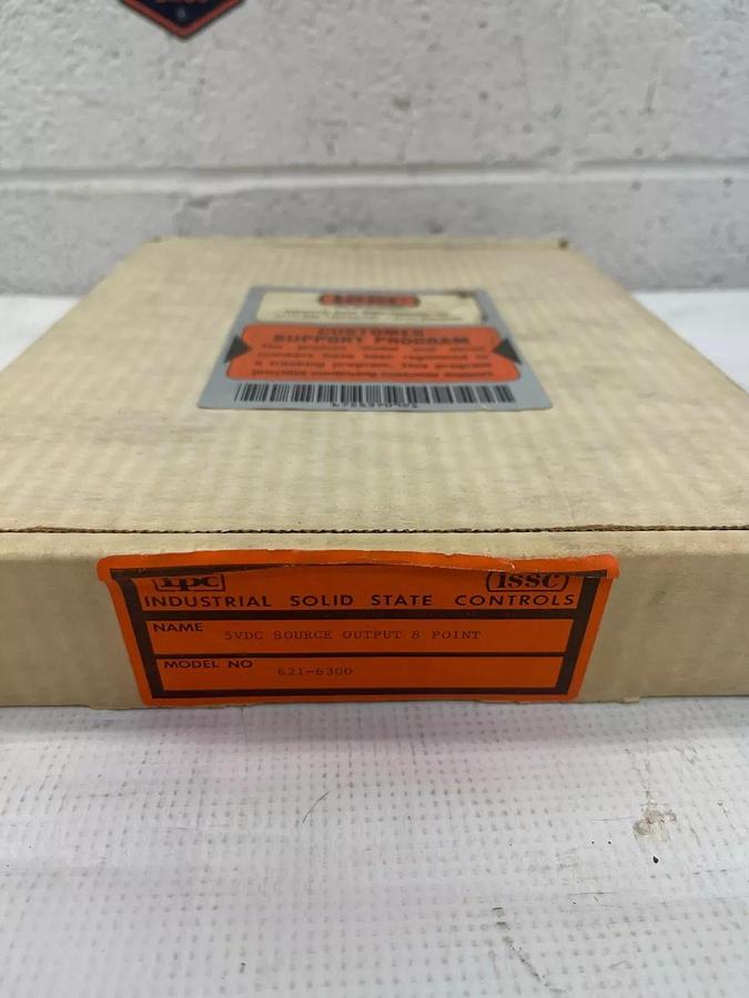 New - open box issc 621-6300 5VDC Source Output 8 Point