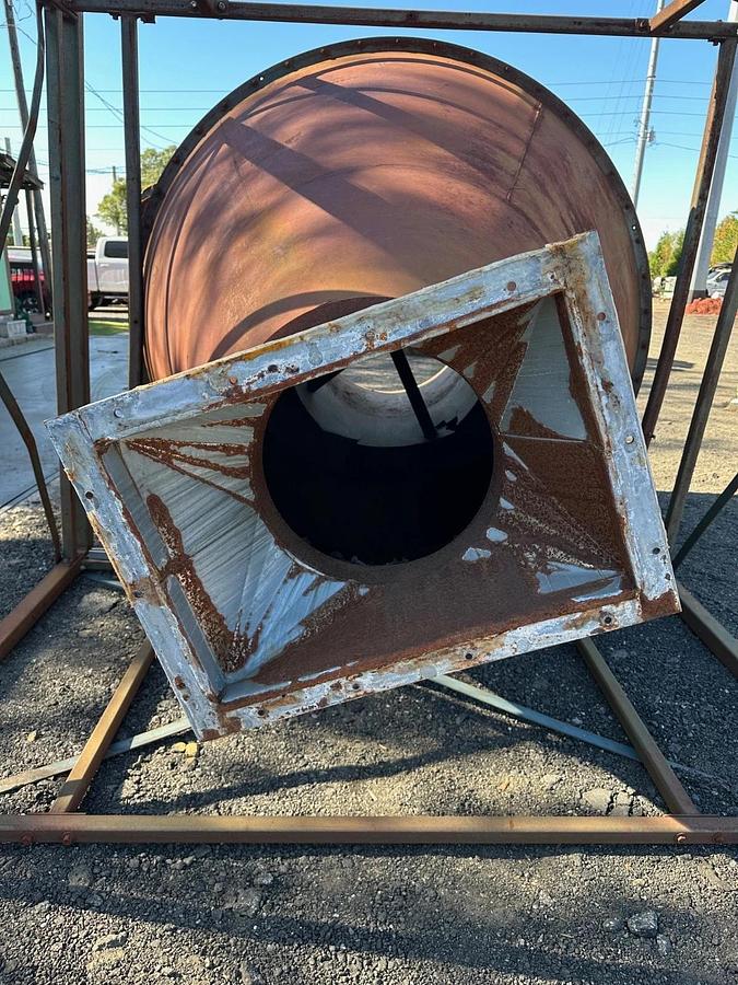 Used Sterling Systems 90” Diameter Cyclone w/ Frame