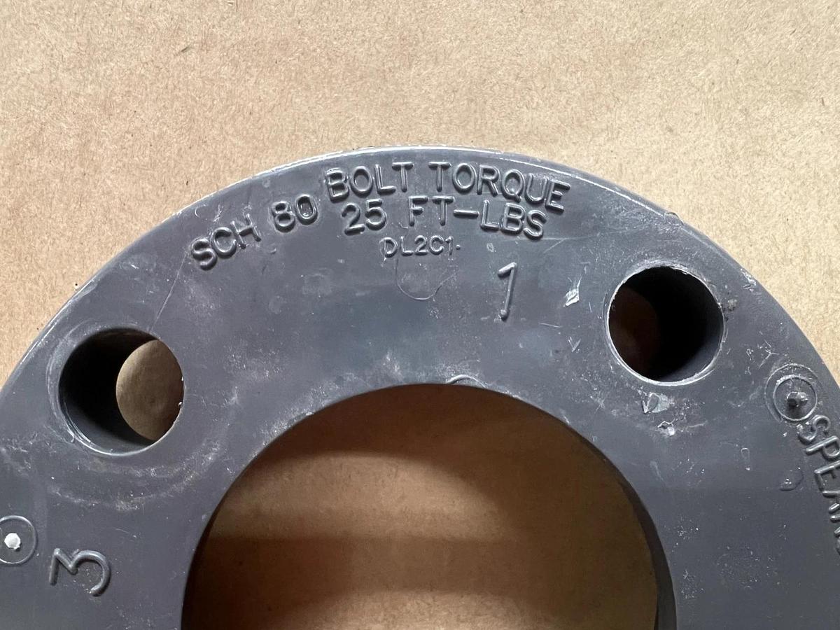 Used Spears SCH 80 2", 25 FT-LBS, 150 PSI Bolt Torque - Lot of 2