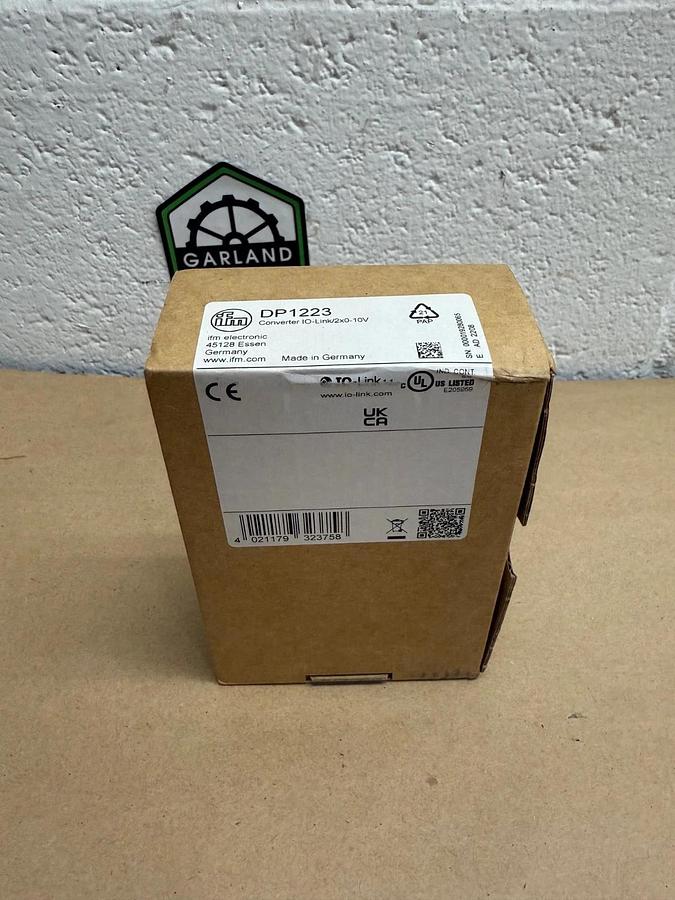 Ifm DP1223 Converter IO-Link/2x0-10V *NEW*