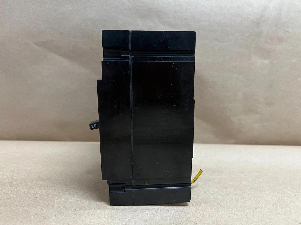 Used General Electric TED134020 20A, 480VAC Circuit Breaker