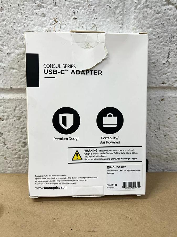 Monoprice Consul Series USB-C Adapter
