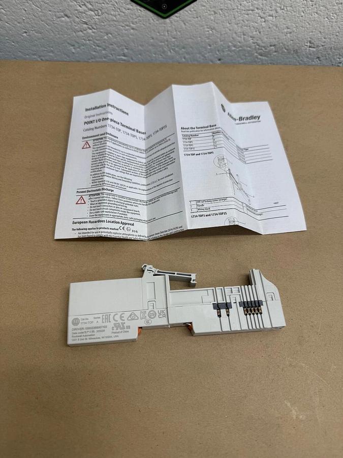 Used Allen-Bradley 1734-TOP Terminal Base, Series A