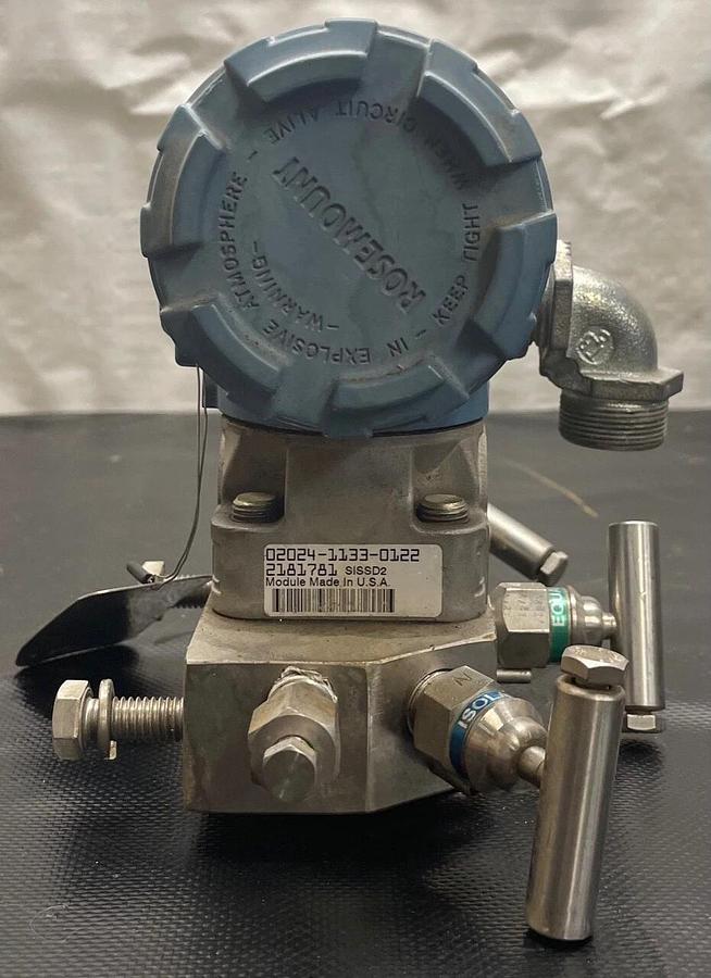 Used Rosemount C305121124 Pressure Transmitter Assembly