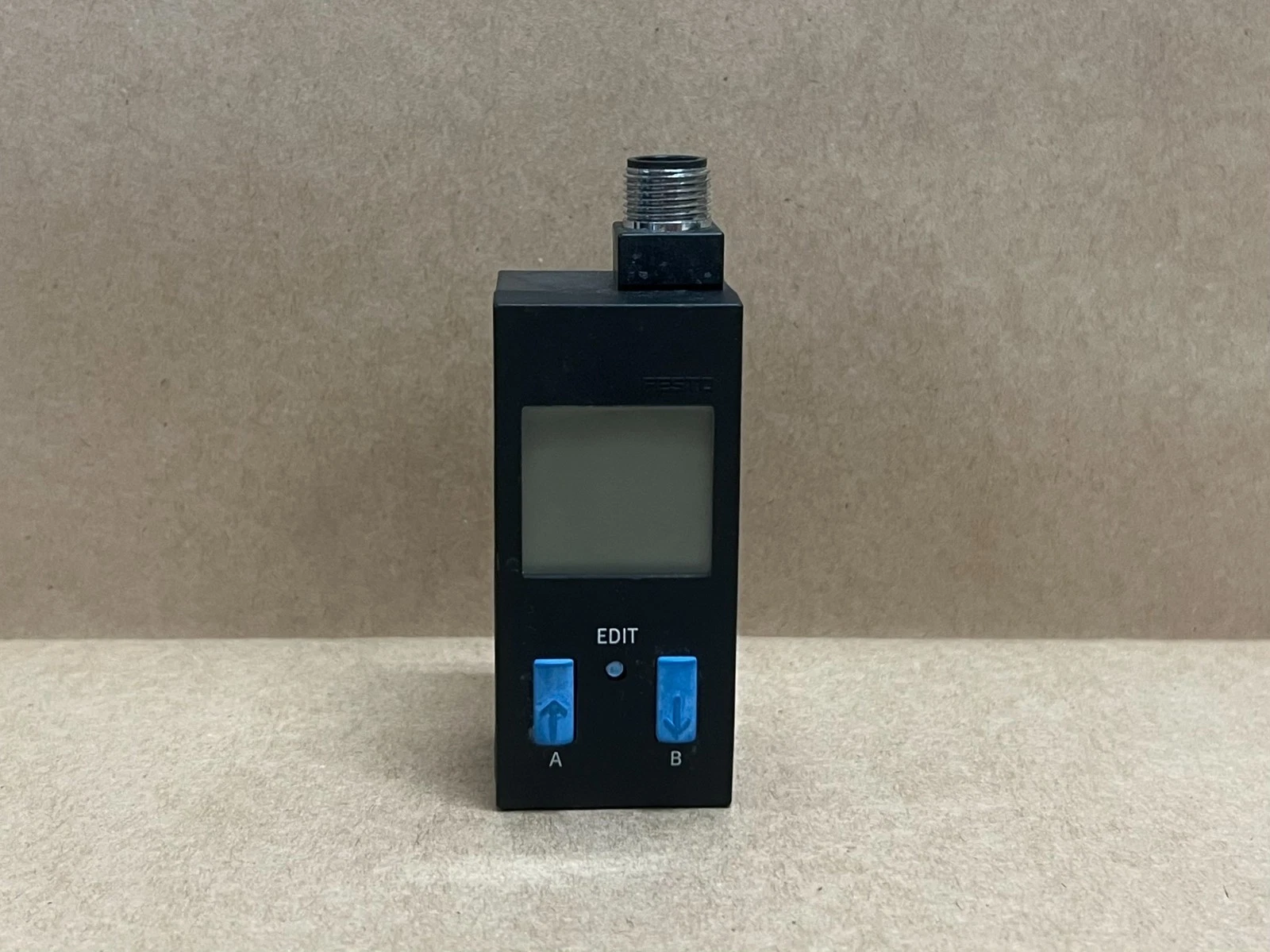 Used Festo SDE1-D10-G2-H18-C-P1-M12 0-10bar, 0-145 PSI Pressure Sensor