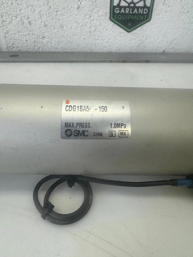 Used SMC CDG1BA50-150 Pneumatic Cylinder, 1.0 MPa